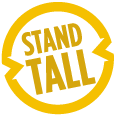 Stand Tall badge